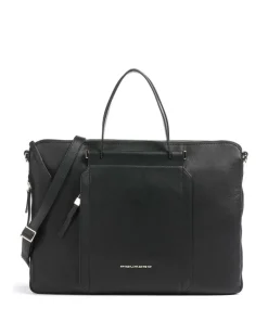 Circle Aktentasche 14″ fein genarbtes Rindsleder schwarz