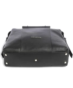 Circle Aktentasche 14″ genarbtes Leder schwarz