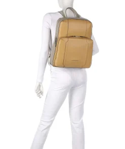 Circle Laptop-Rucksack 15″ fein genarbtes Rindsleder mehrfarbig