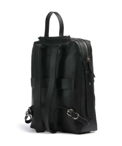 Circle Laptop-Rucksack 14″ genarbtes Rindsleder schwarz
