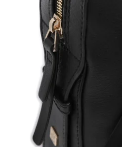 Circle Laptop-Rucksack 14″ genarbtes Rindsleder schwarz