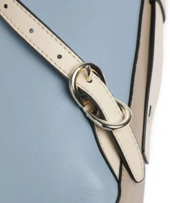 Circle Laptop-Rucksack 14″ genarbtes Rindsleder hellblau