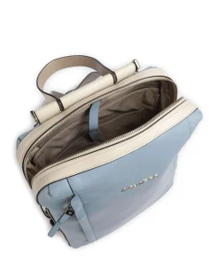 Circle Laptop-Rucksack 14″ genarbtes Rindsleder hellblau