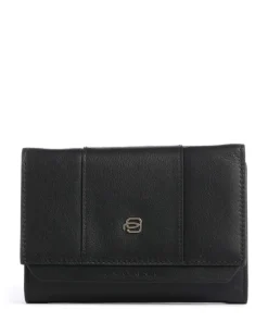 Circle RFID Geldbörse fein genarbtes Rindsleder schwarz