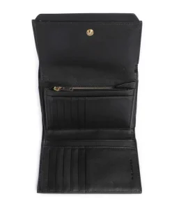 Circle RFID Geldbörse fein genarbtes Rindsleder schwarz