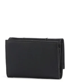 Circle RFID Geldbörse fein genarbtes Rindsleder schwarz