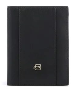 Circle RFID Geldbörse fein genarbtes Rindsleder schwarz