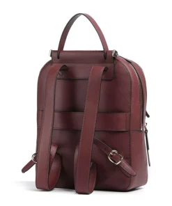 Circle RFID Rucksack Leder wein