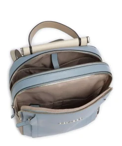 Circle RFID Rucksack Leder hellblau