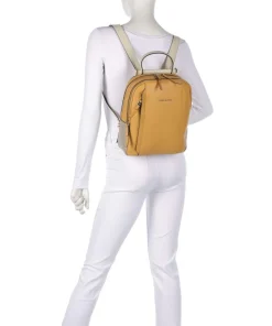 Circle RFID Rucksack Leder ocker