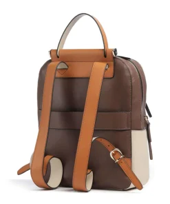 Circle RFID Rucksack Leder braun