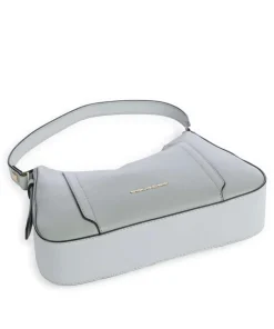 Circle Schultertasche genarbtes Rindsleder mintgrün