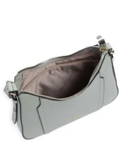Circle Schultertasche genarbtes Rindsleder mintgrün