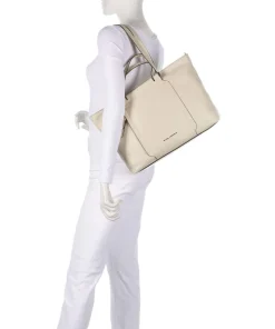 Circle Shopper 15″ fein genarbtes Rindsleder creme