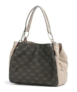 Cirry M Beuteltasche Lederimitat beige