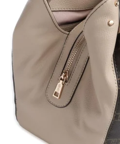 Cirry M Beuteltasche Lederimitat beige