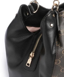 Cirry M Beuteltasche Lederimitat schwarz