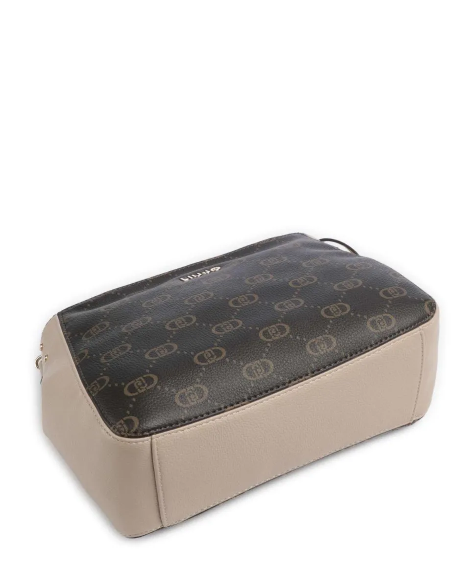 Cirry M Schultertasche Lederimitat beige/braun