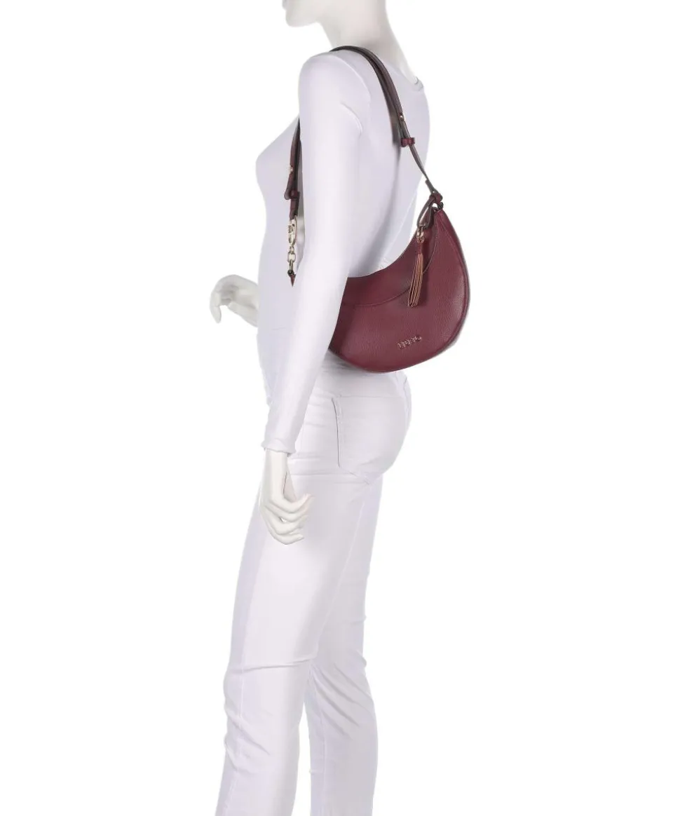 Cirry M Schultertasche Lederimitat wein