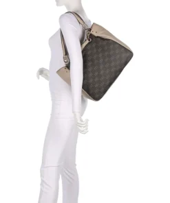 Cirry M Shopper Lederimitat beige