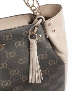 Cirry M Shopper Lederimitat beige