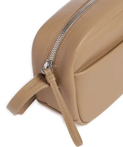 City Court Umhängetasche genarbtes Rindsleder natur