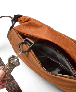 City 4L Mini Slingbag recyceltes Polyester braun