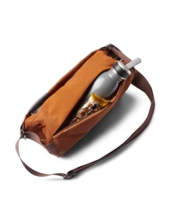 City 4L Mini Slingbag recyceltes Polyester braun