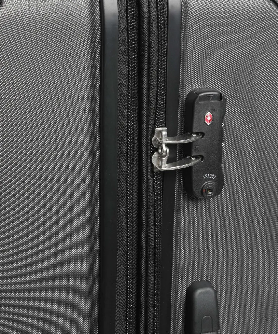 City 4-Rollen Trolley anthrazit 77 cm