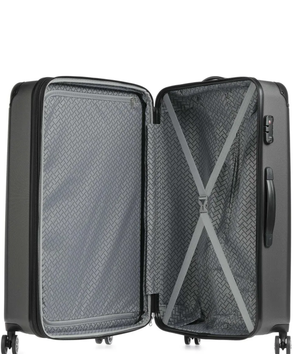 City 4-Rollen Trolley anthrazit 77 cm