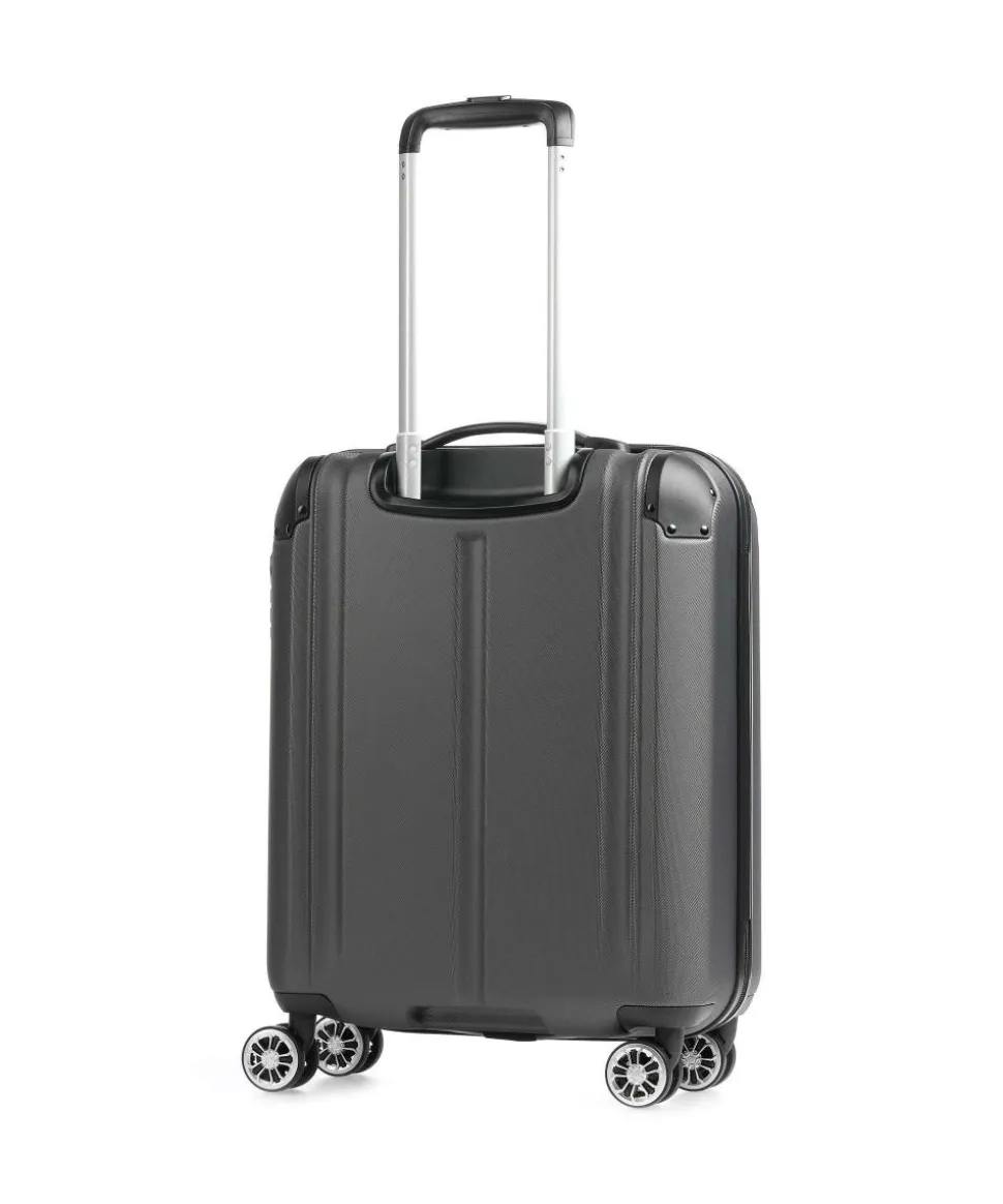 City 4-Rollen Trolley anthrazit 55 cm