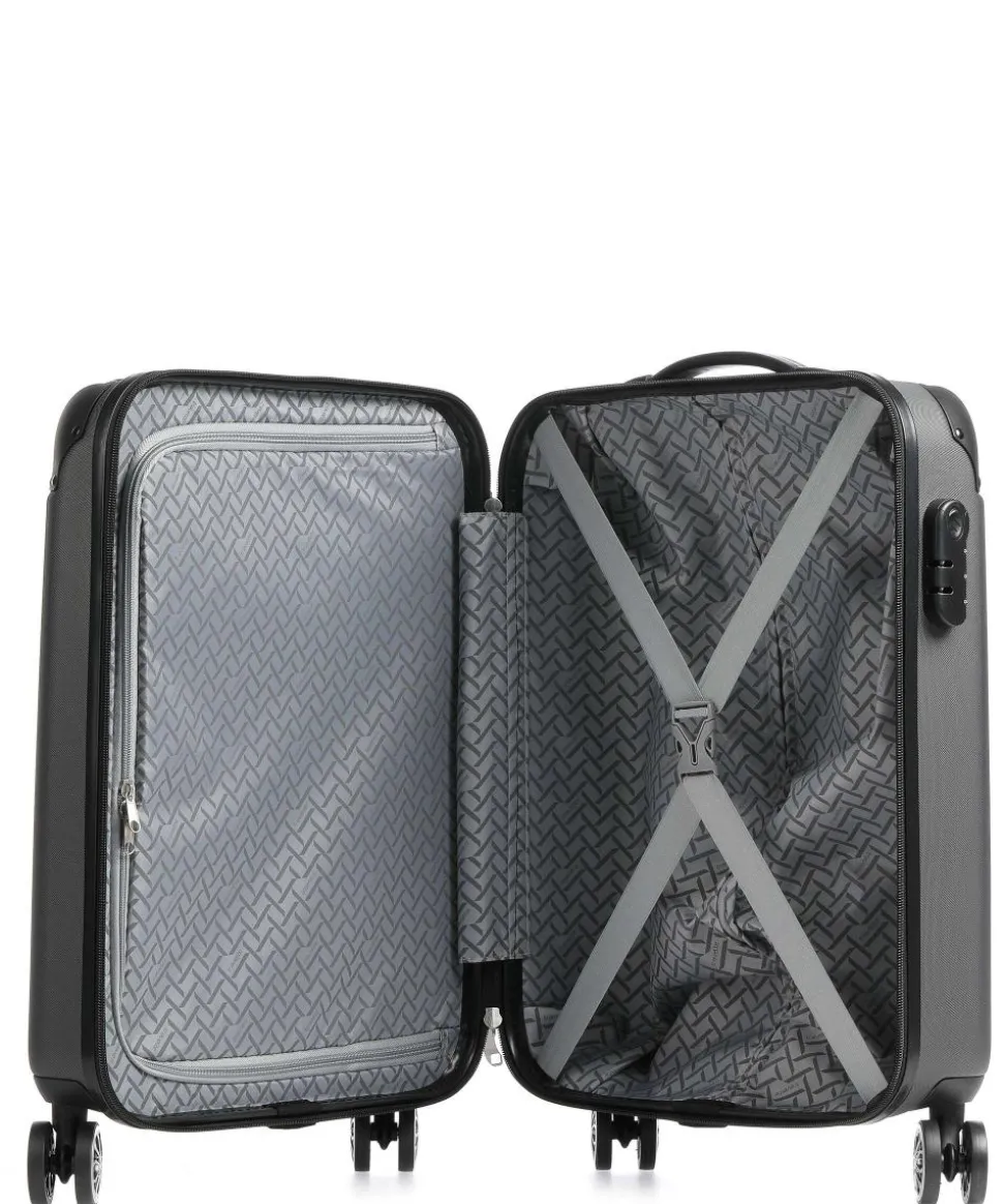 City 4-Rollen Trolley anthrazit 55 cm