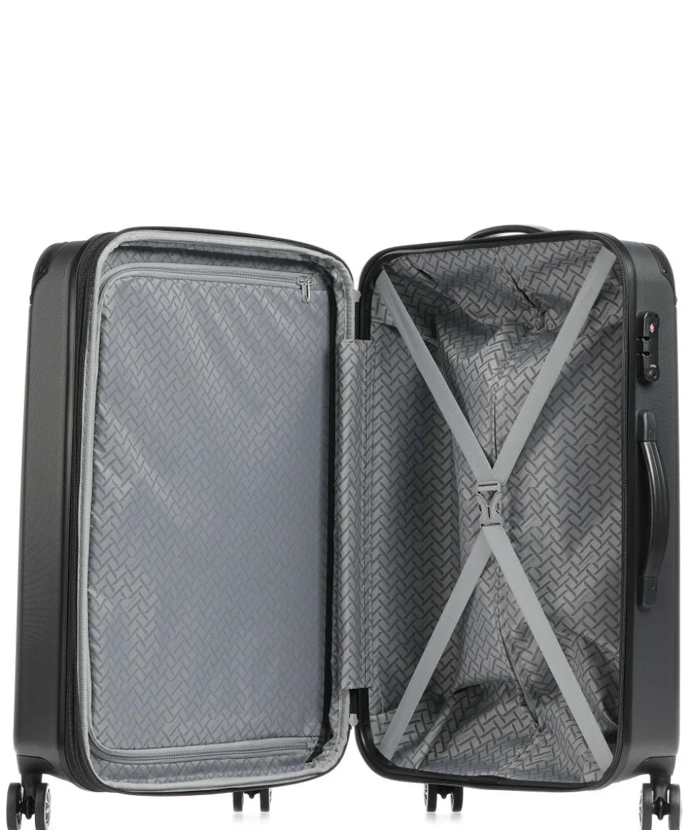 City 4-Rollen Trolley anthrazit 68 cm