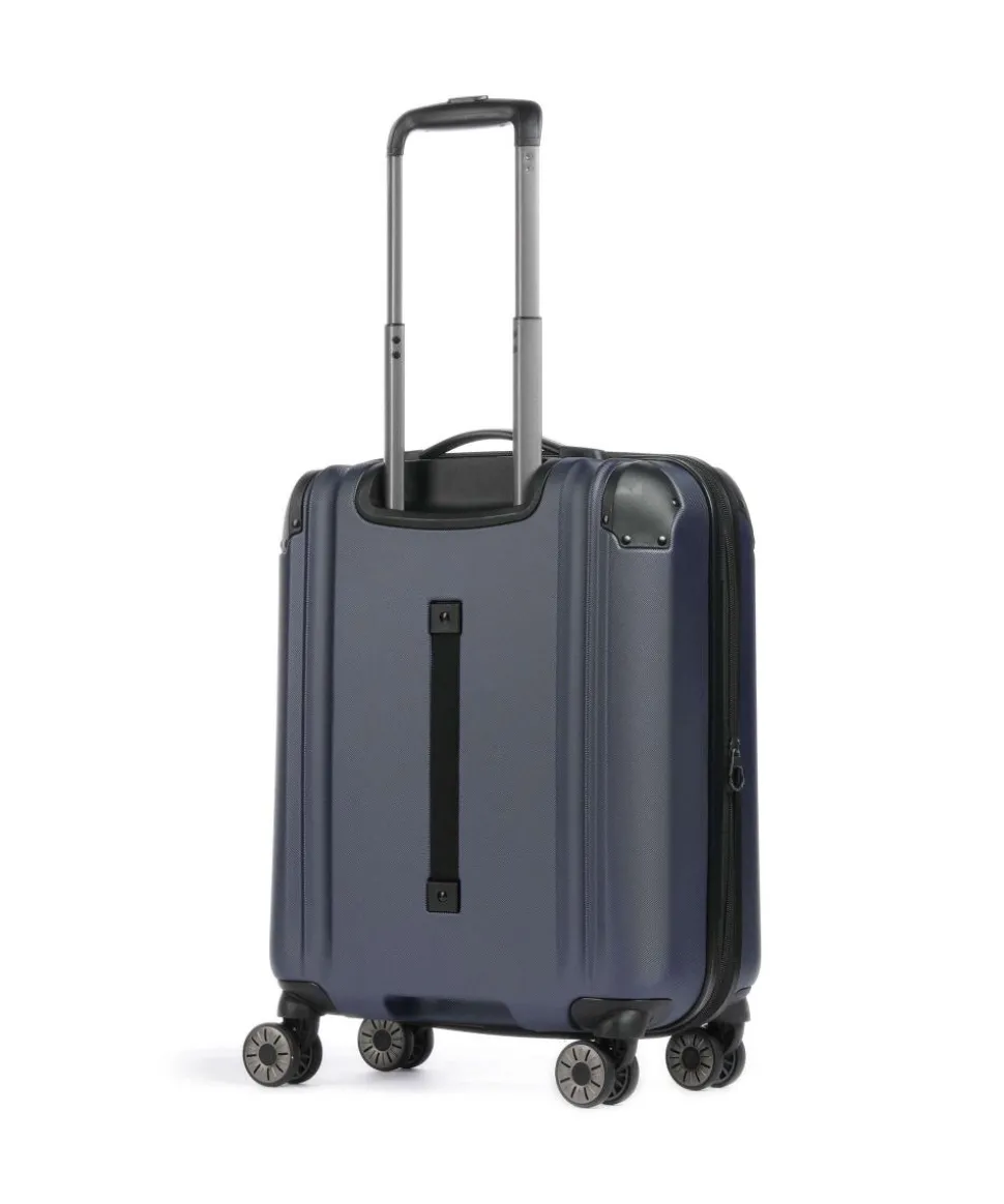 City 4-Rollen Trolley dunkelblau 55 cm