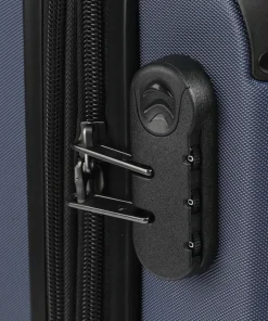 City 4-Rollen Trolley dunkelblau 55 cm