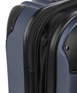 City 4-Rollen Trolley dunkelblau 55 cm