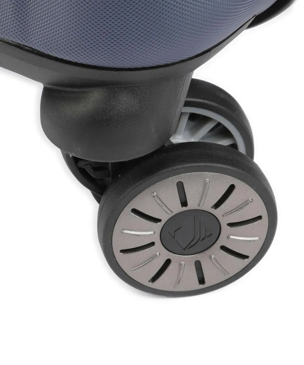 City 4-Rollen Trolley dunkelblau 55 cm