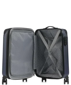 City 4-Rollen Trolley dunkelblau 55 cm