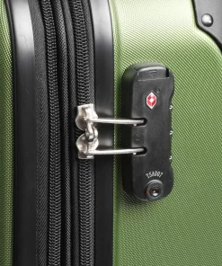 City 4-Rollen Trolley grün 68 cm