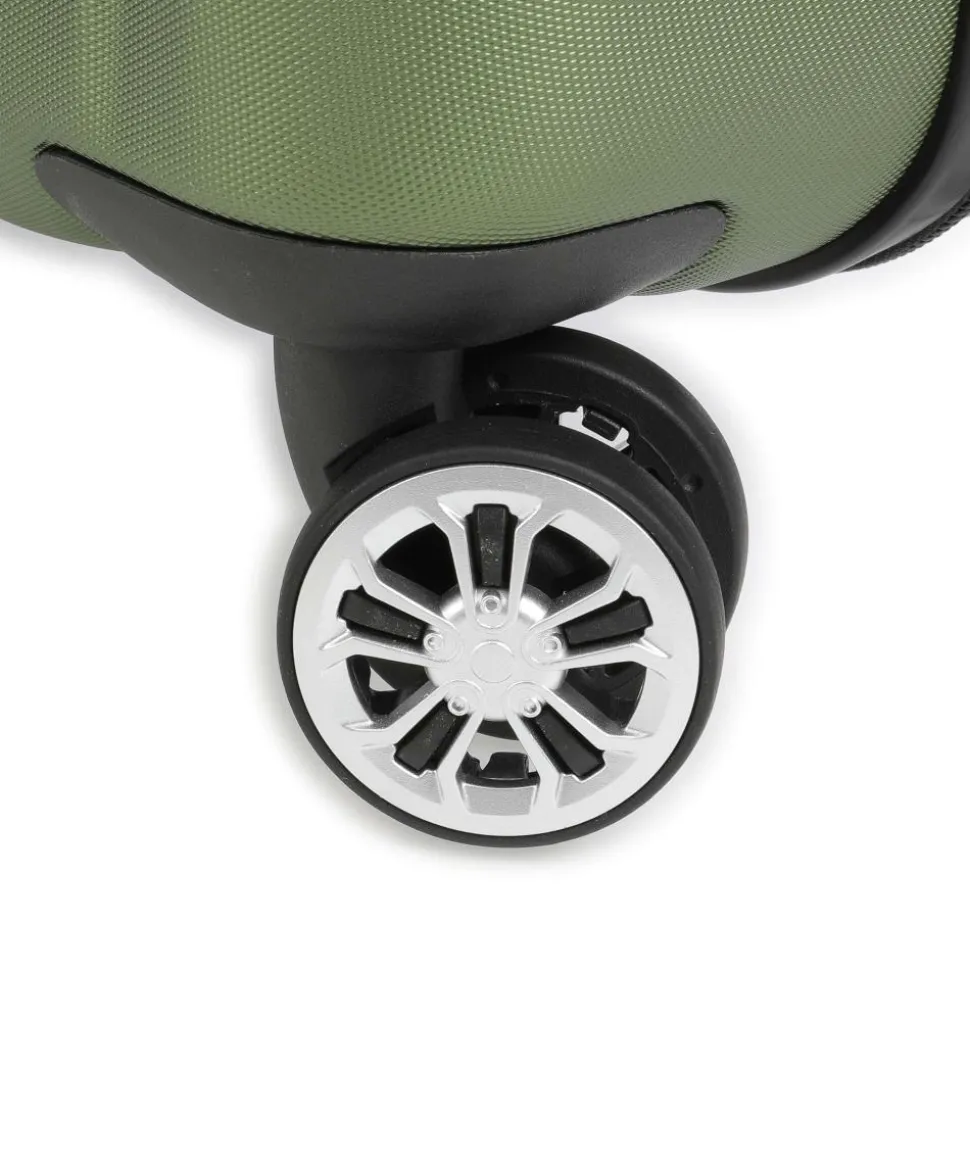 City 4-Rollen Trolley grün 55 cm