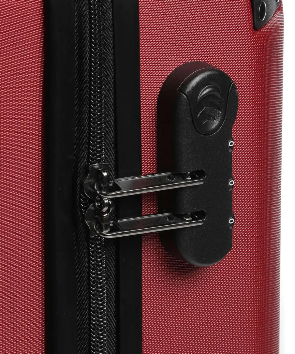 City 4-Rollen Trolley rot 55 cm