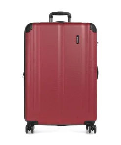 City 4-Rollen Trolley rot 77 cm