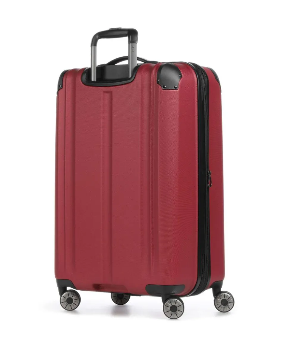 City 4-Rollen Trolley rot 68 cm
