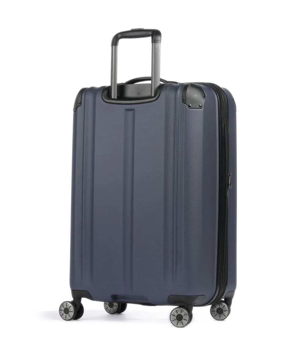 City 4-Rollen Trolley Set navy 3-tlg.