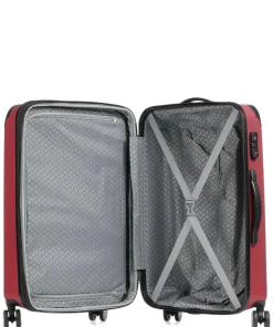 City 4-Rollen Trolley Set rot 3-tlg.