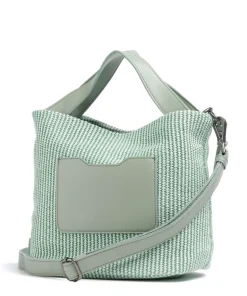 City-Beach-Repeat Handtasche Bast mintgrün