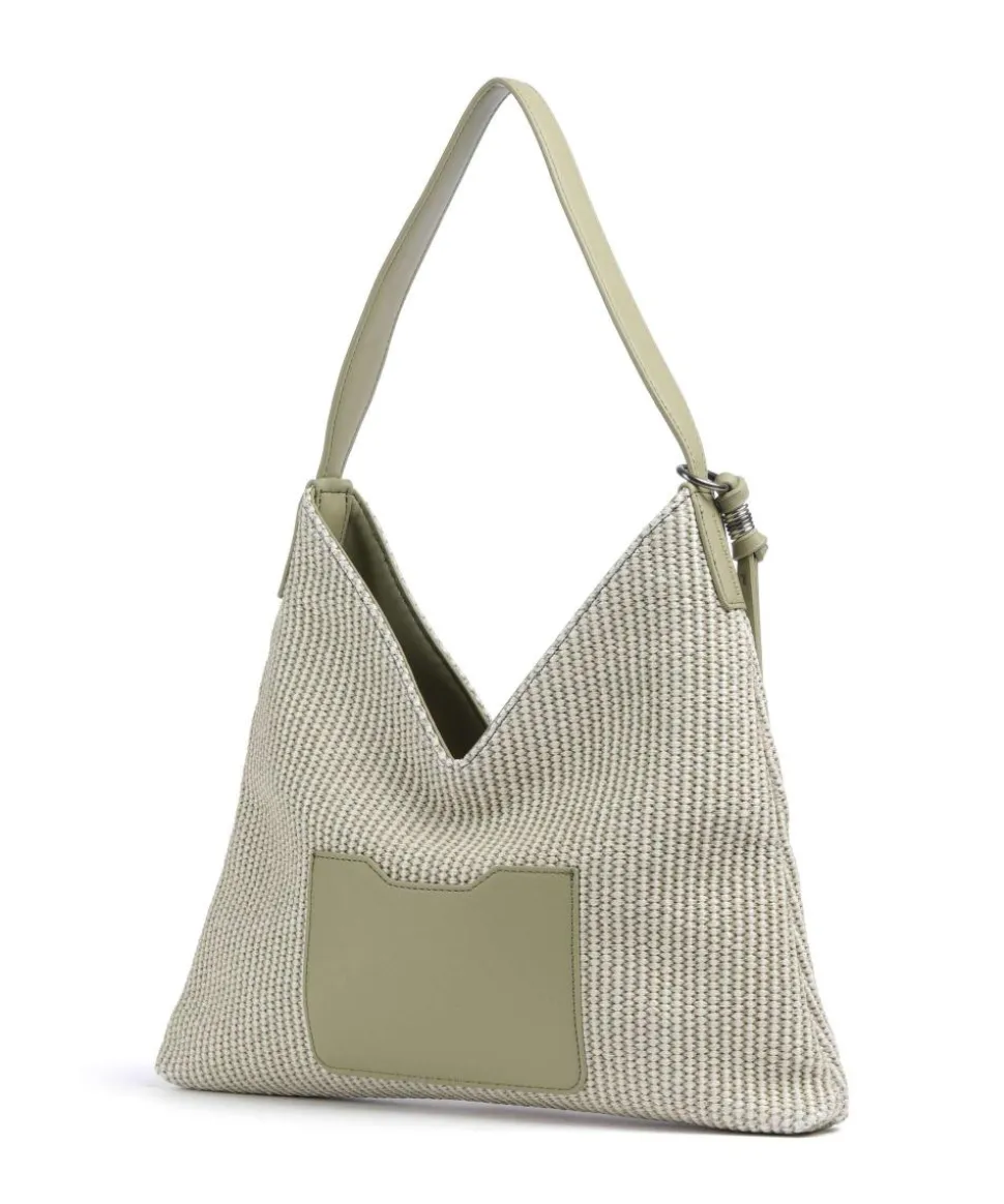 City-Beach-Repeat Schultertasche Bast beige