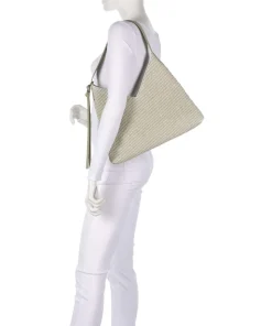 City-Beach-Repeat Schultertasche Bast beige