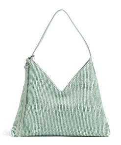 City-Beach-Repeat Schultertasche Bast mintgrün