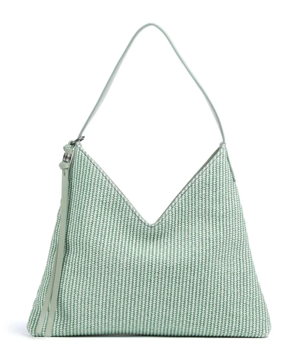 City-Beach-Repeat Schultertasche Bast mintgrün